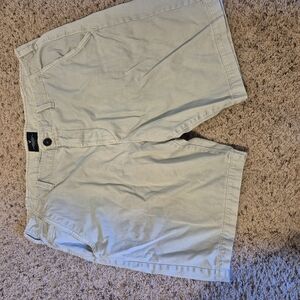 American Eagle Outfitters Light Khaki Flat Front Men’s Shorts